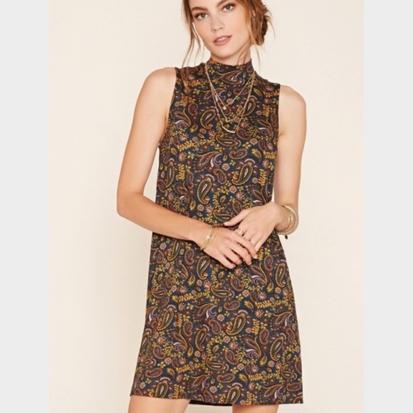 Forever 21 Dresses & Skirts - ♥️ Forever 21 Red High Neck Sleeveless Short Dress